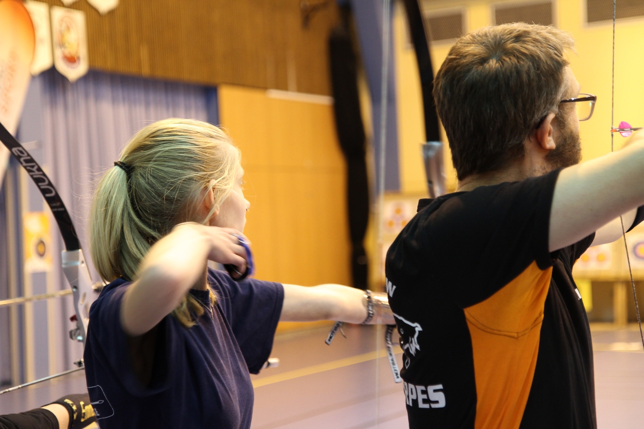 Les archers de la savoureuse au 24H internationales de Belfort 2018.